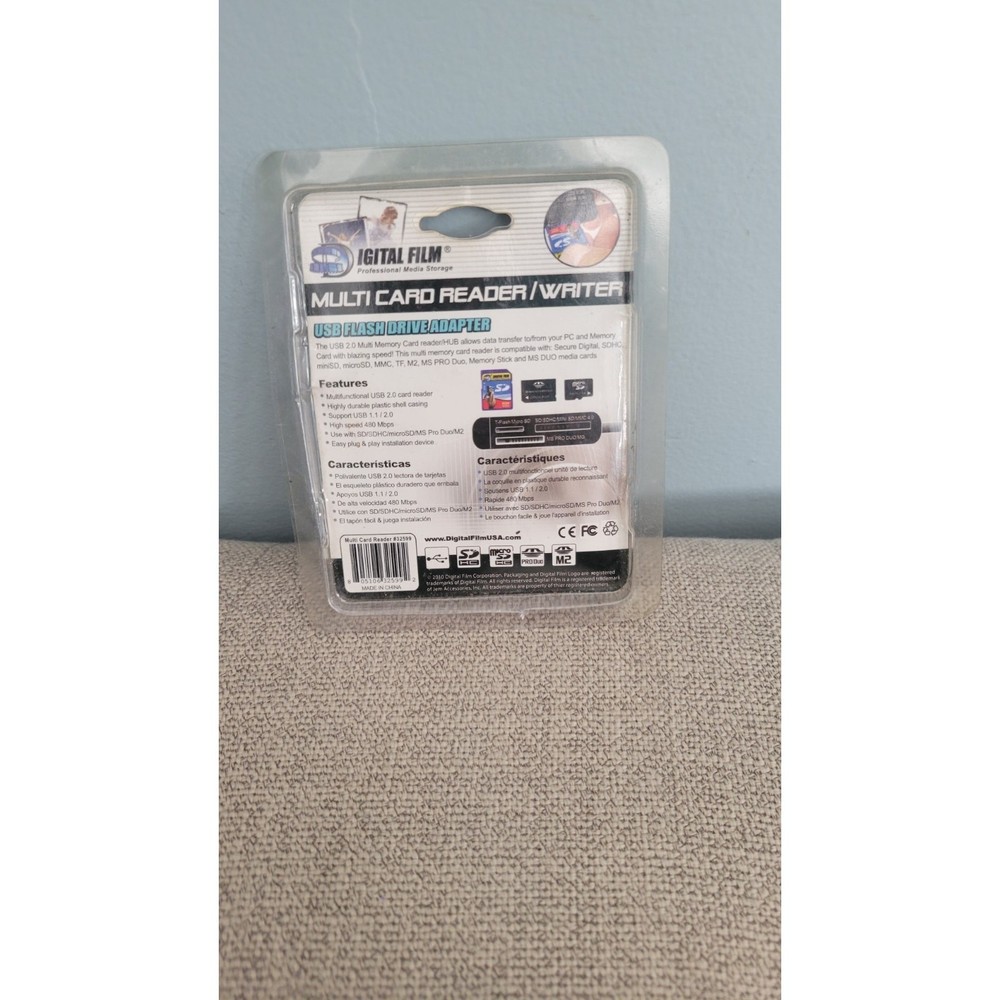 Digital Film Multi-Card Reader/Writer, also described as a USB Flash Drive...