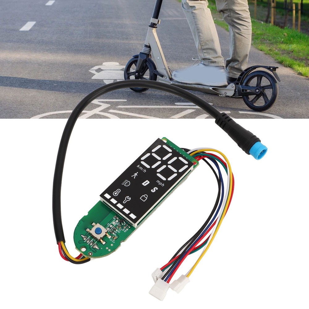 Scooter Dashboard Clear Display Waterproof Replacement Electric