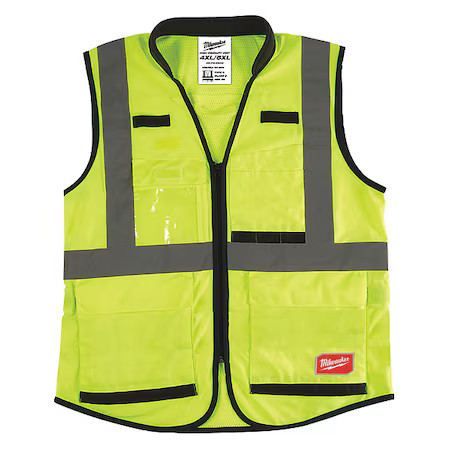 Milwaukee Tool 48-73-5084 Class 2 High Visibility Yellow Performance Safety