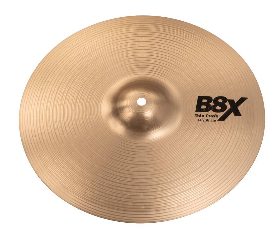 Sabian B8X Thin Crash Cymbal, 14"