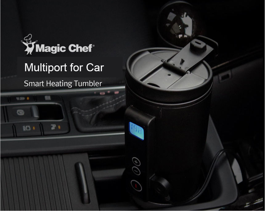 [Magic Chef] Smart Heating Tumbler MEV-HM350B Warming Coffee Port For Car Korea