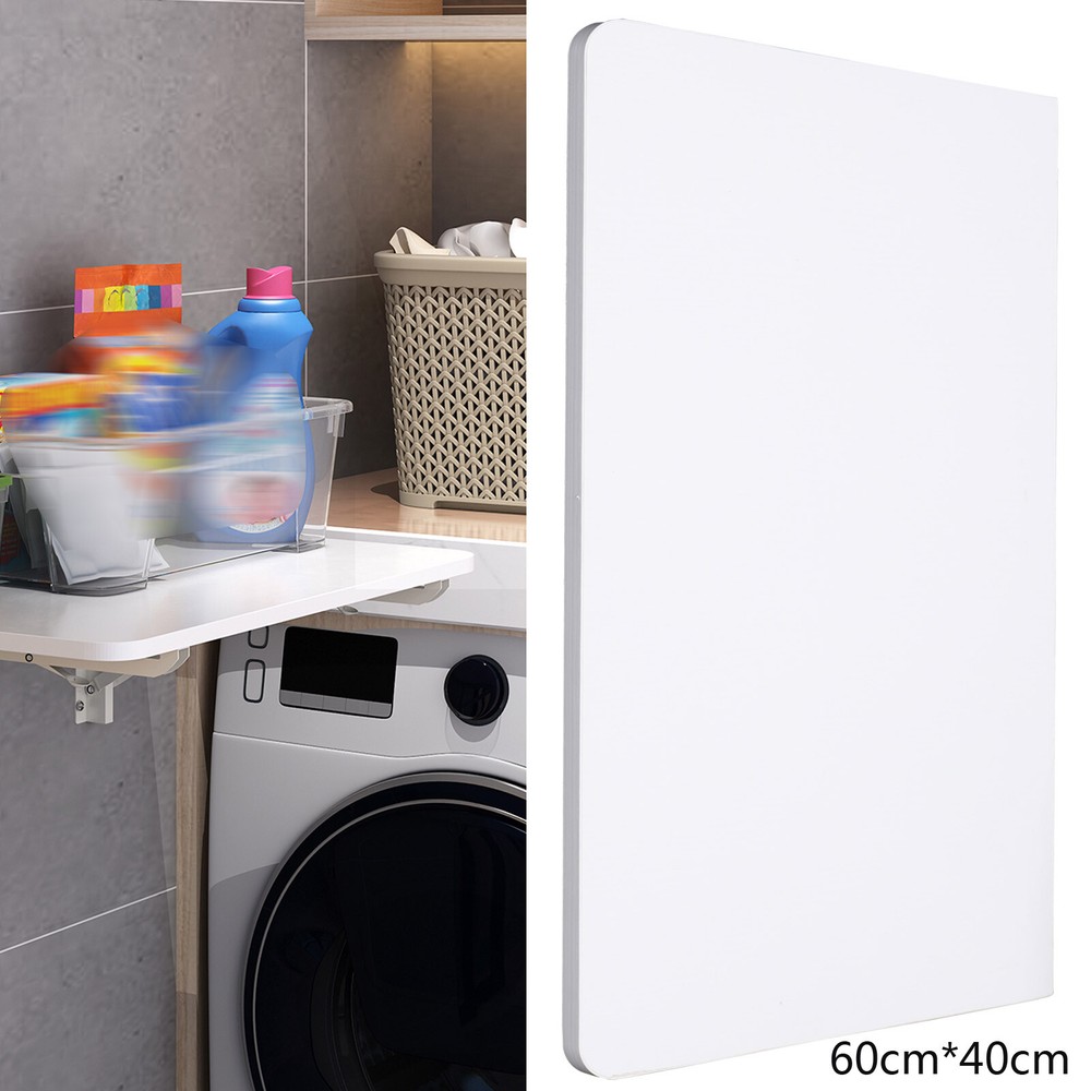 Kitchen Floating Storage Shelf Folding Wall Table Fold Down Study Writing Desk