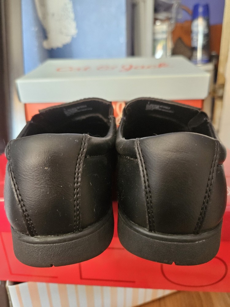 Boys black loafer
