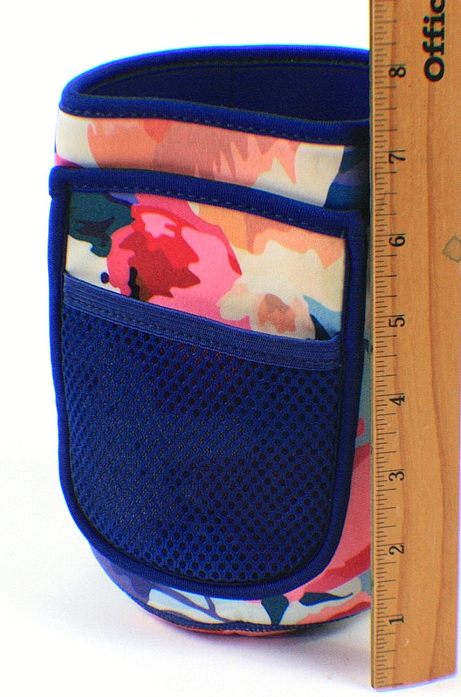 Hydrojug Floral Sleeve with Mesh Pocket