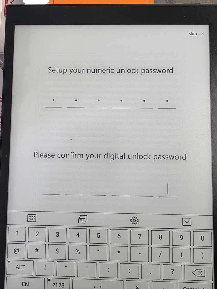 Geniatech Kloudnote 10.1 " E-Ink Notepad w Digital Pen eBook Reading Writin