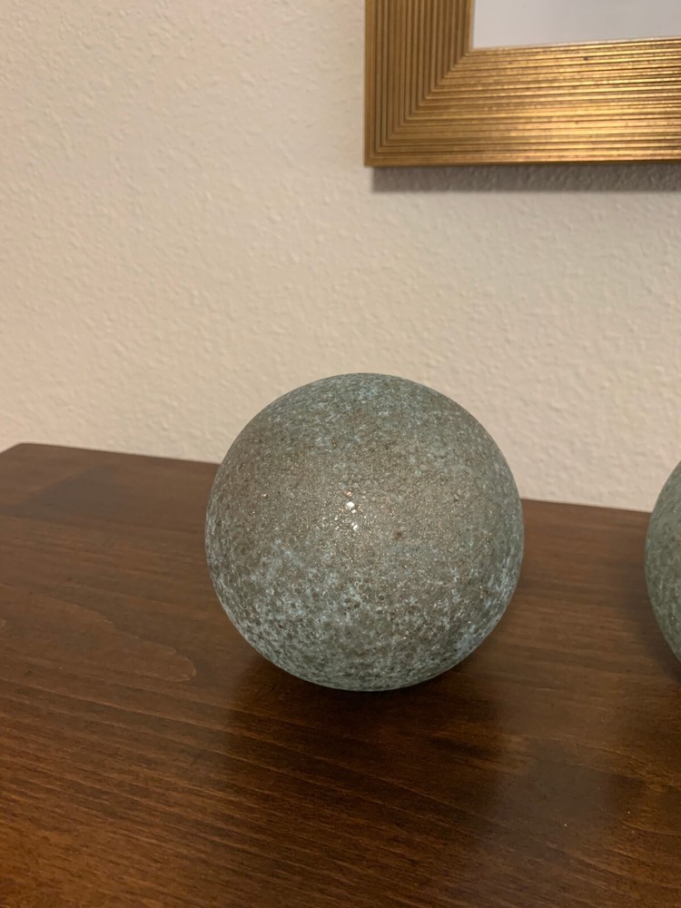 AT HOME SET OF 4 DECORATING GLOBES