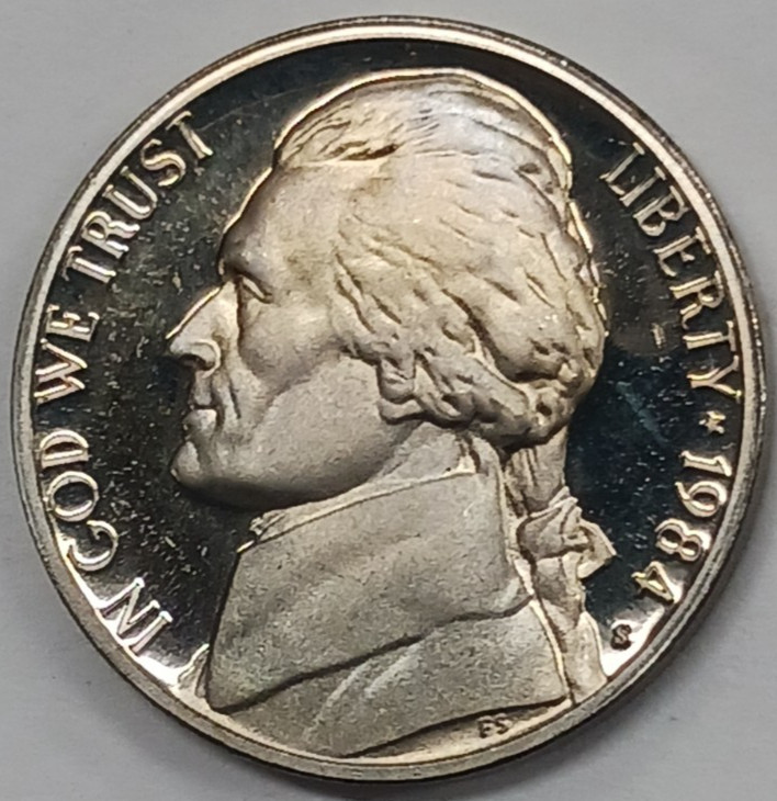 1984-S Proof Jefferson Nickel