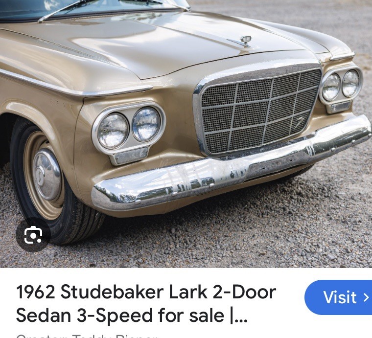 Studebaker Hood Ornament For Lark 1962