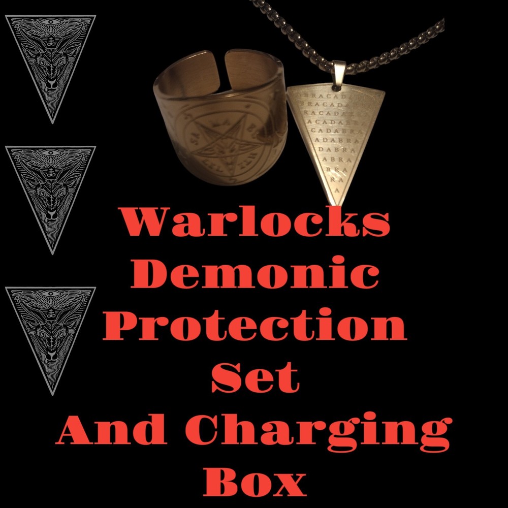 Haunted Warlocks Protection Set Untouchable Invisible Coven Magic