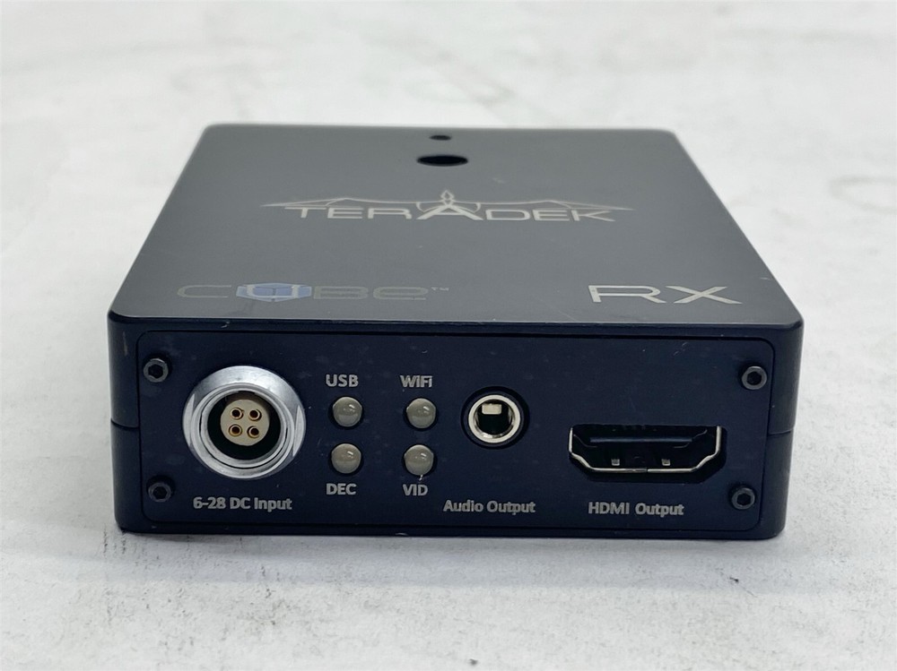 Teradek Cube 450 RX Wireless HDMI Video Decoder Dual Band WiFi External USB Port