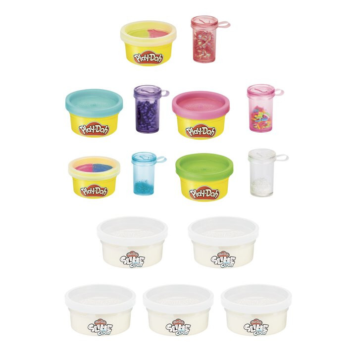 Play-Doh Mixing Studio Kit with 5 Super Cloud and 5 Scented Modeling Compound