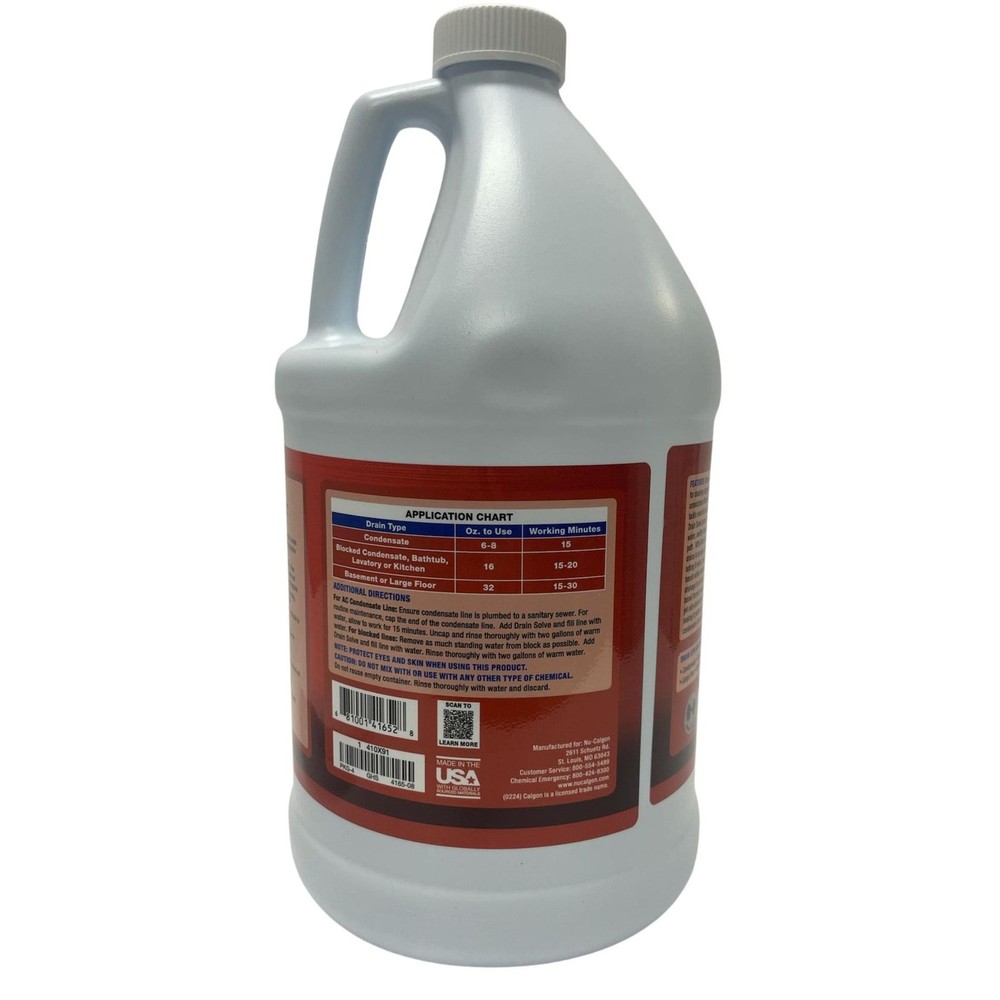Nu-Calgon 4165-08 Drain Solve 1 Gallon
