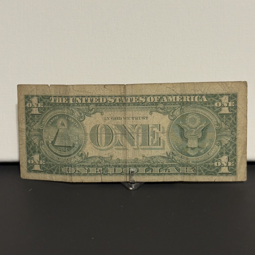 1957 Silver Certificates Low Serial Number 00041038 Fancy Serial Zip Code