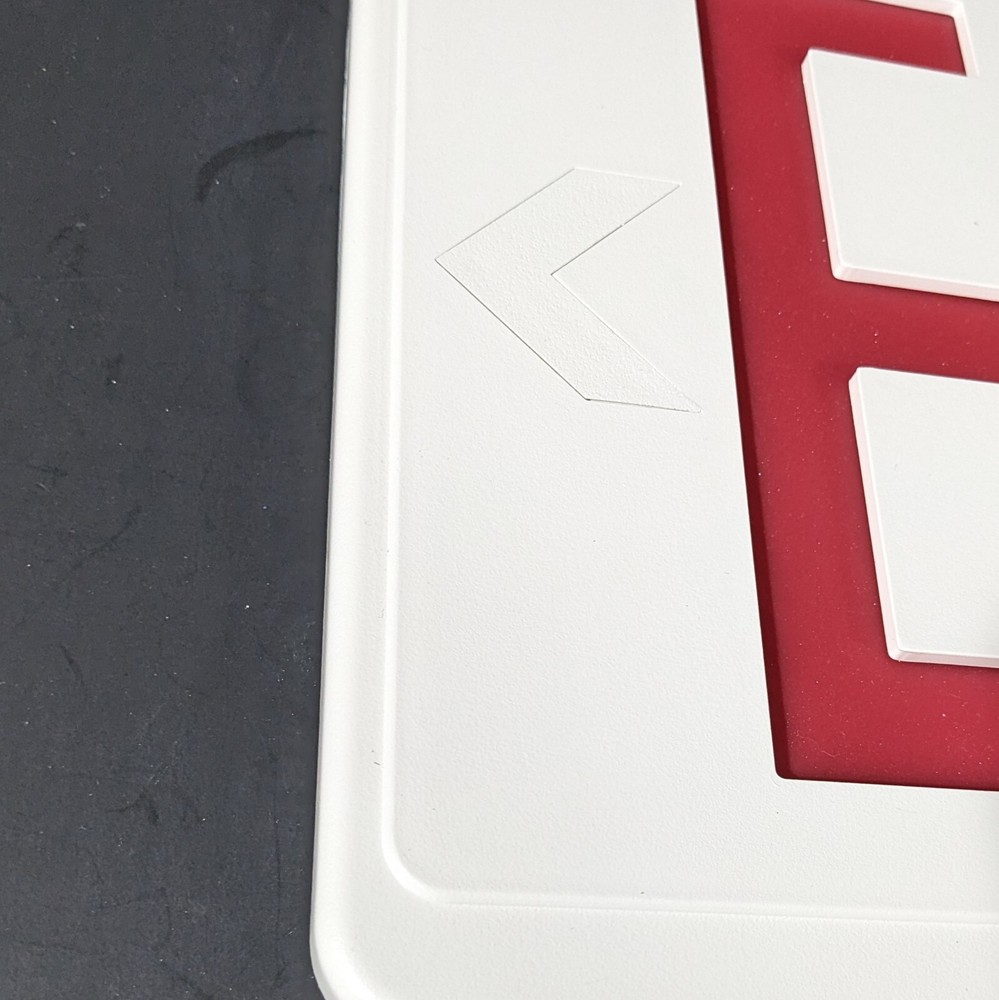 EXIT Sign Front Panel Part Replacement 1003 866 837 Plastic 1005 190 230