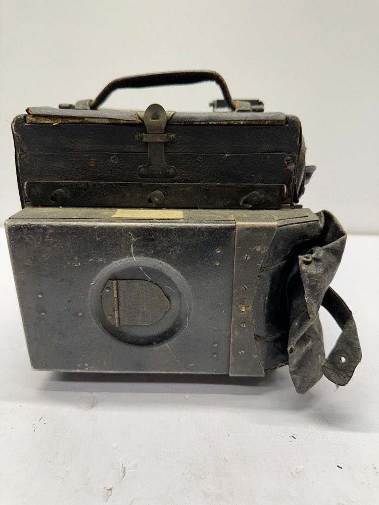 Antique FOLMER SCHWING COMPACT GRAFLEX REFLEX CAMERA Conley Lens Untested
