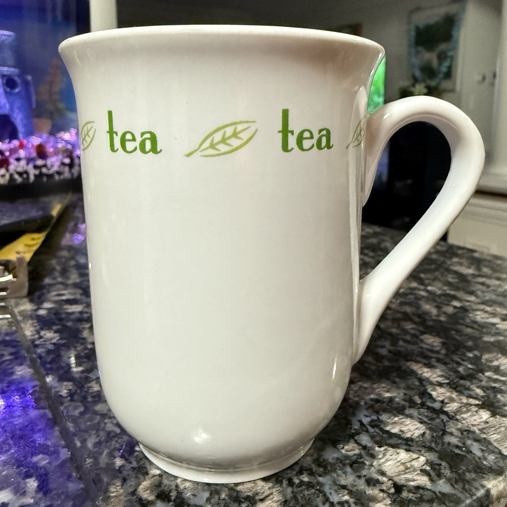 Browne and Ashley Green Leaf Tea Cup