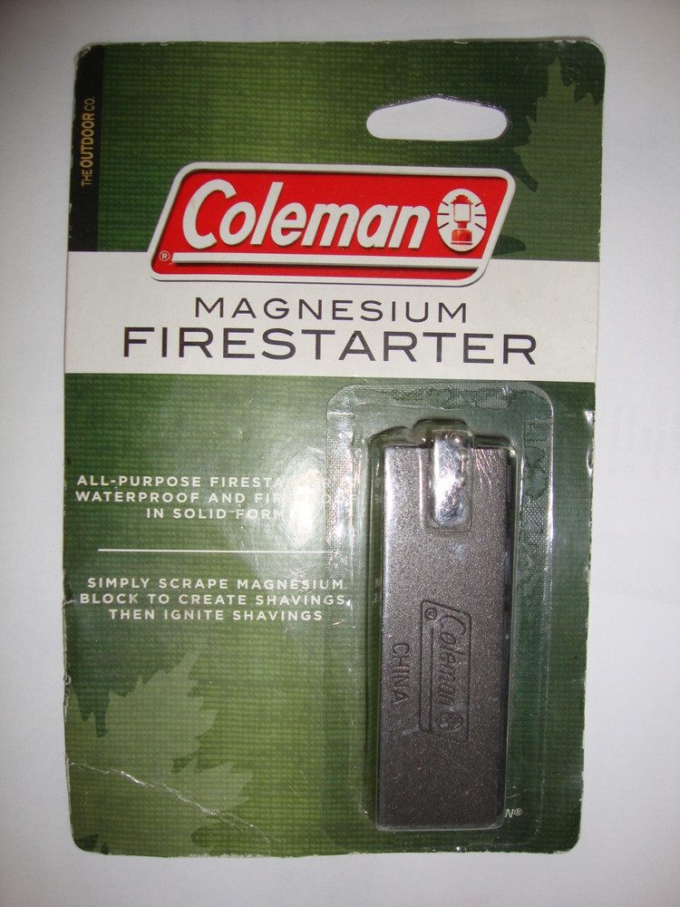Coleman Magnesium Fire Starter, New