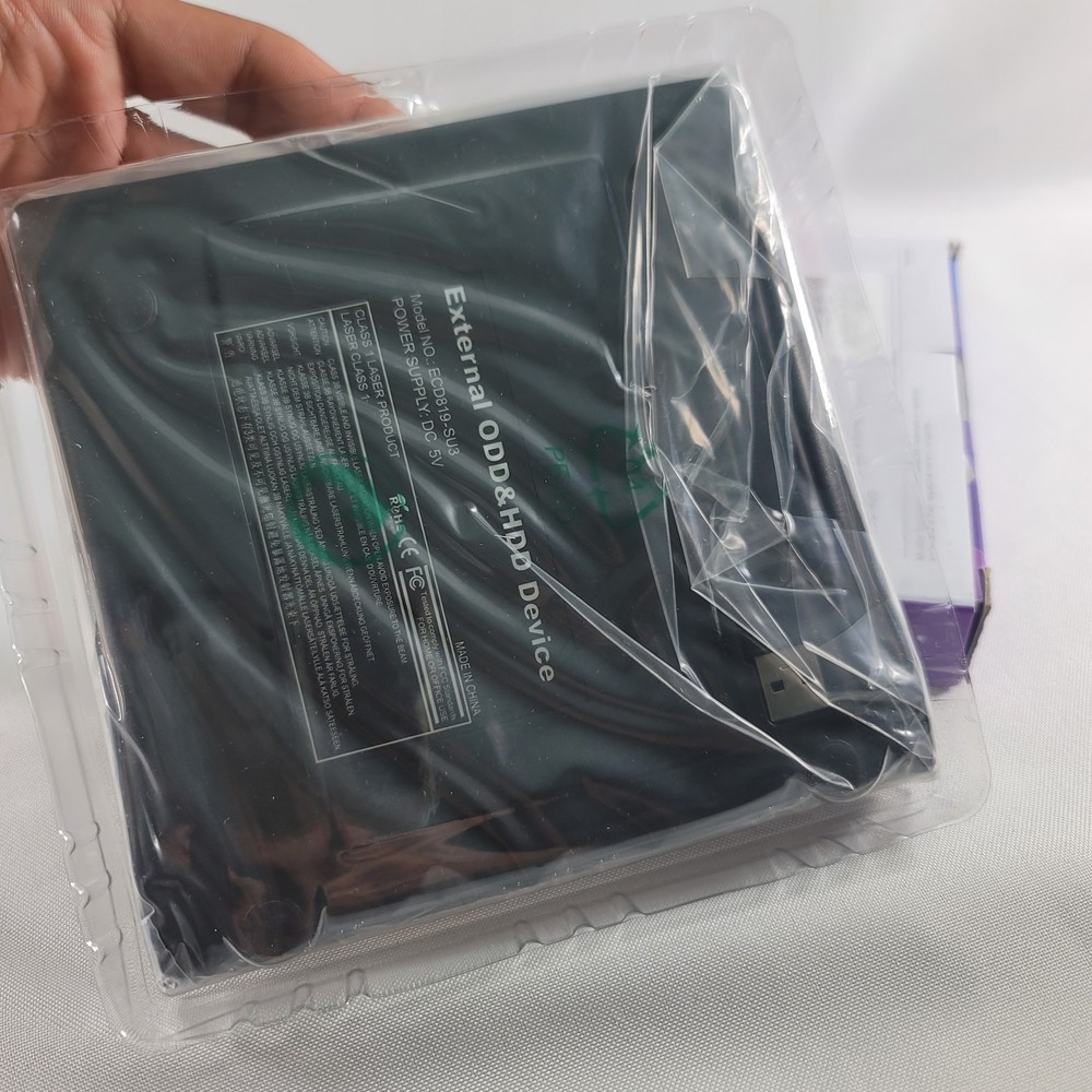 Roofull Pop-Up Mobile External Optical Drive 3.0 USB 5Gbps