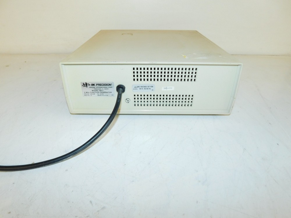 BK PRECISION 5 MHZ FUNCTION GENERATOR 4011 (SIS96)