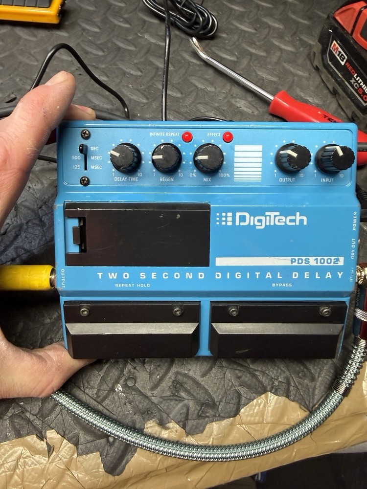 Digitech DOD PDS 1002 Two Second Digital Delay Electric Guitar Effect Pedal