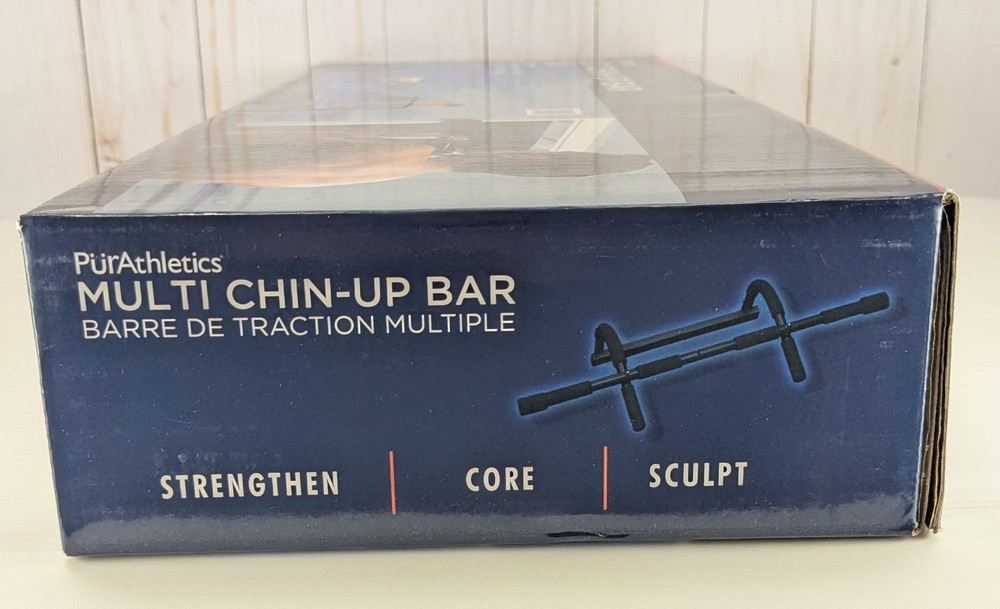 Pur Athletics Multi Chin Up Bar, Sit Ups, Push Ups, Multiple Workouts