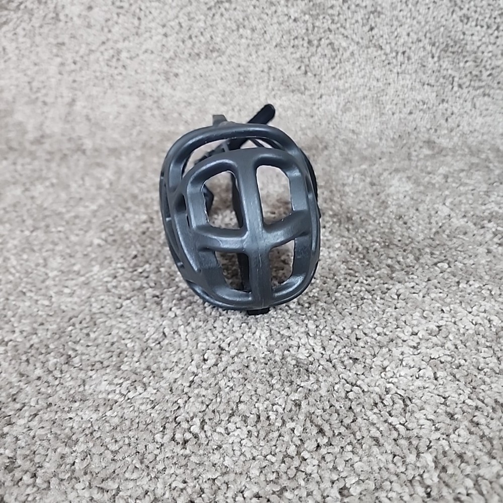 BARKLESS Dog Muzzle, Basket Muzzle For Biting/Chewing, Size L, Black Pre-owned