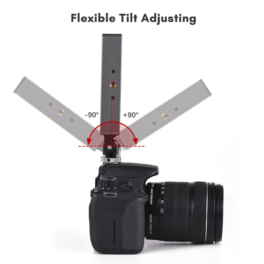 Mount Bracket with Cold Shoe Field Mount Holder A8B6