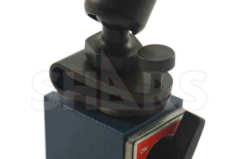 Shars Mini Magnetic Base with Fine Adjustment Base 66 LBS Magnetic Pull NEW P]