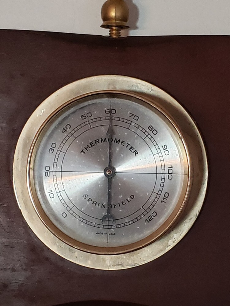 Springfield Instrument Co. Barmeter Thermometer Humidity Meter