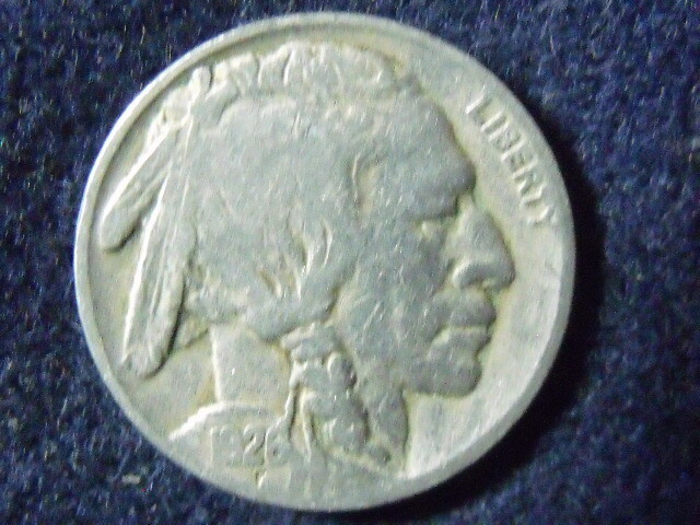 1926 5c BUFFALO NICKEL -F   BN73