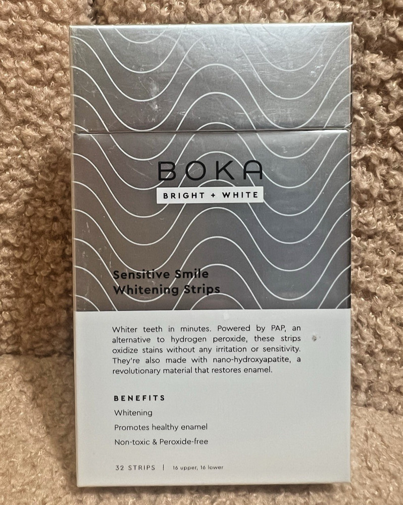 Boka Sensitive Smile Whitening Strips Pack of 32