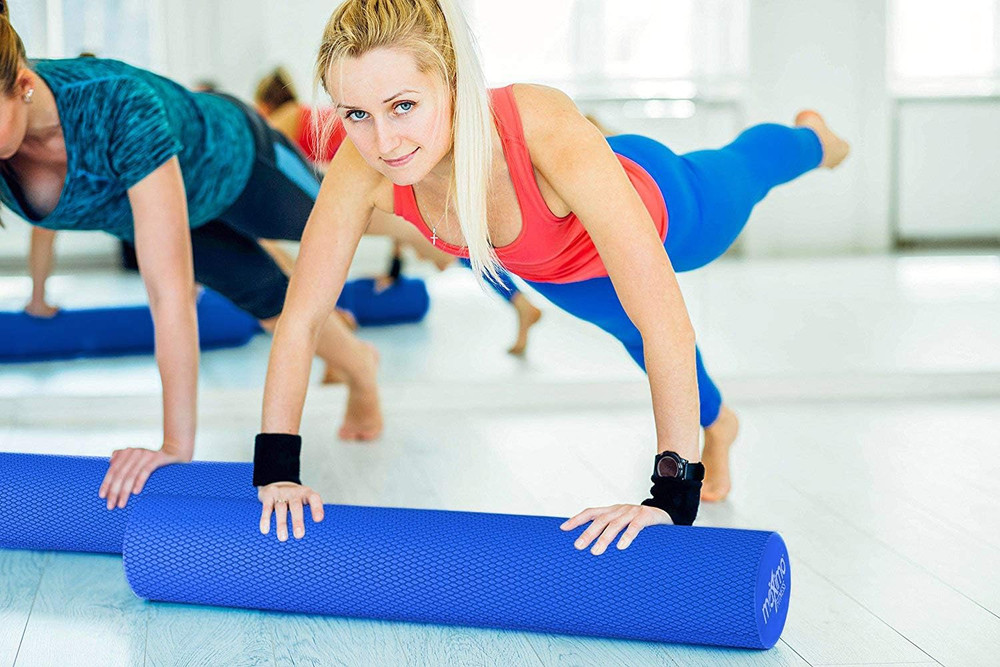 Foam Roller - High Density Exercise Roller for Trigger Point Self Massage, Muscl