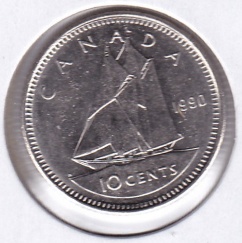1990 Canada 10 Cent