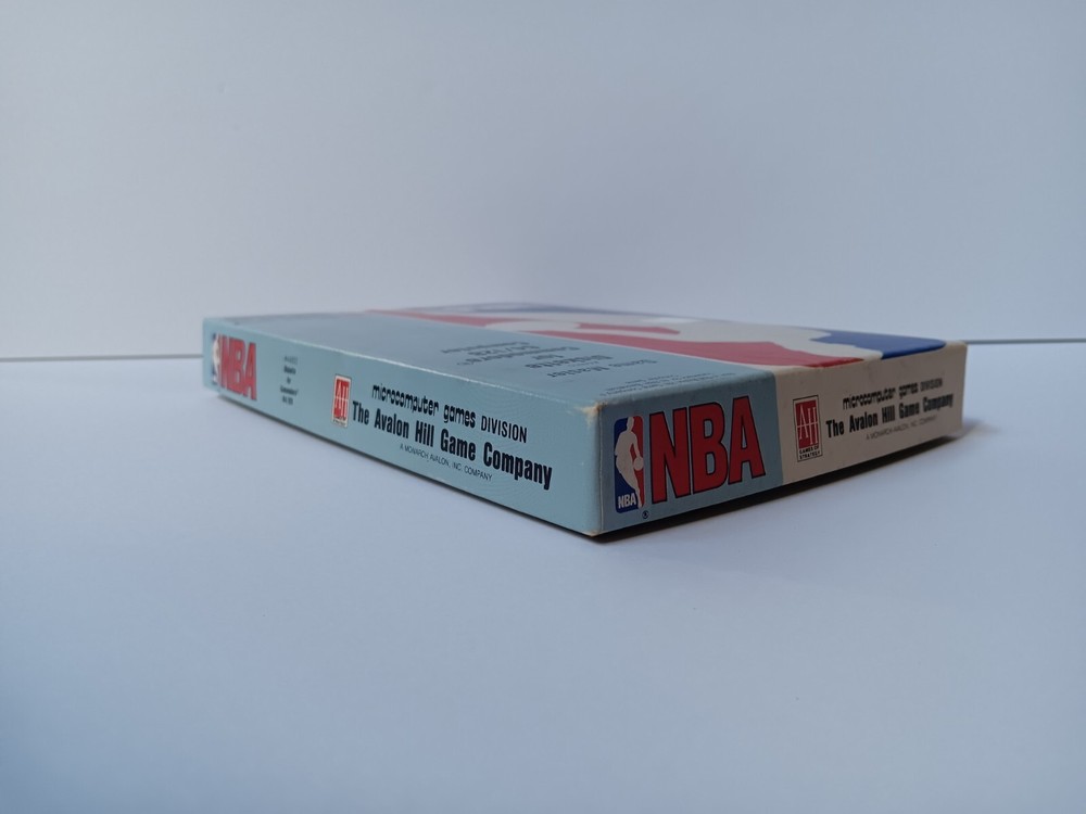 Commodore 64/128 NBA Basketball Avalon Hill Computer Game Software Tested/Works