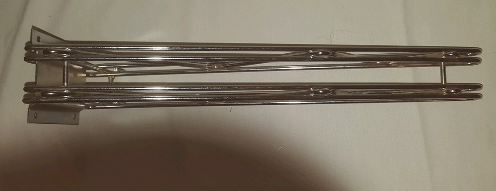 Restaurant Direct Wall Bracket, Double Shelf Support, Chrome 6 available