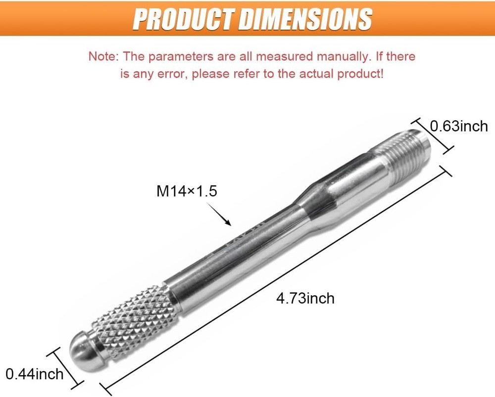 Easy-to-Use M14x1.5 Car Alignment Pin - Essential Tool for Safe Wheel Changes