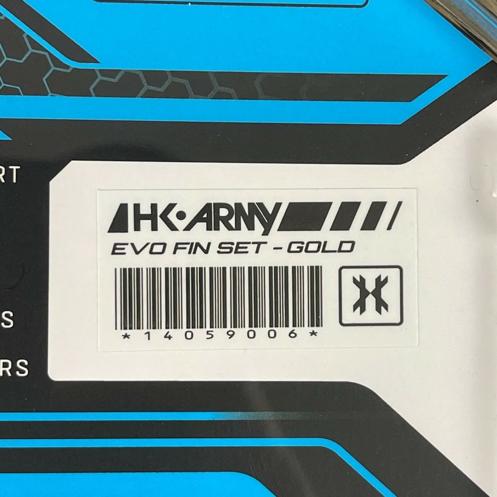 NEW HK Army EVO Replacement Fin Set - Gold (2 Pack)