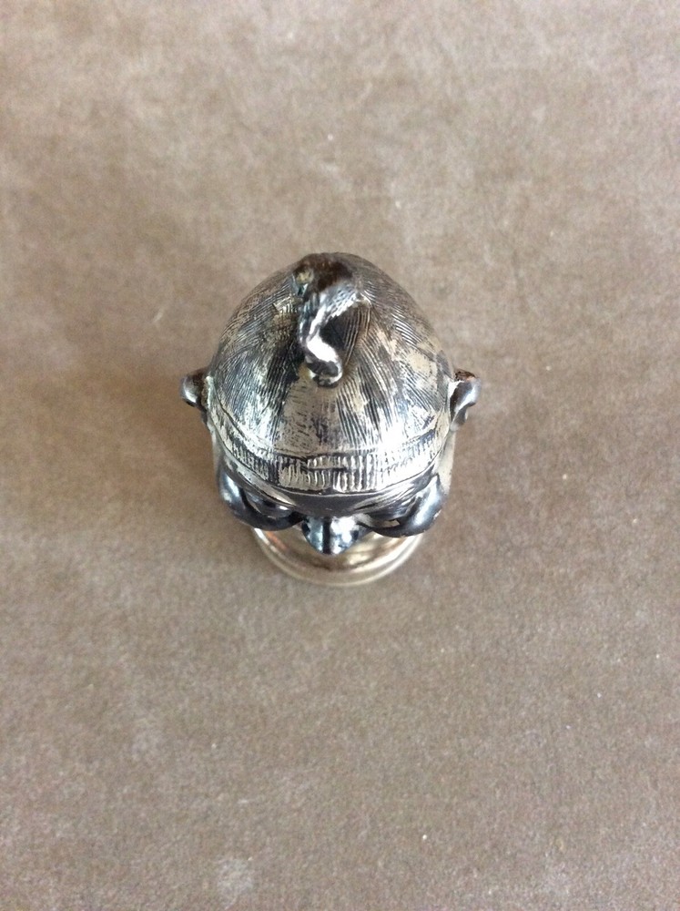 Palmer Cox Brownie Sterling Silver Bottle Stopper