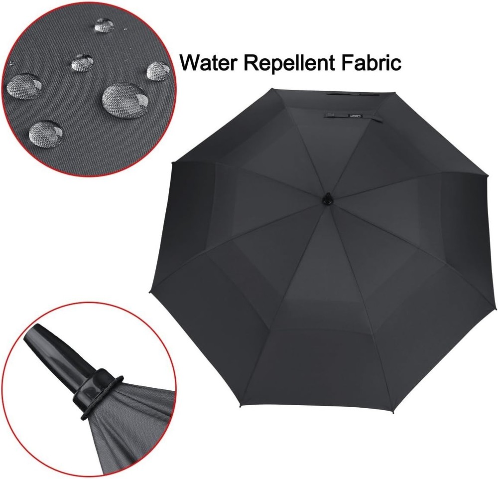 Ultimate 54-Inch Automatic Open Golf Umbrella - Windproof & Waterproof Canopy