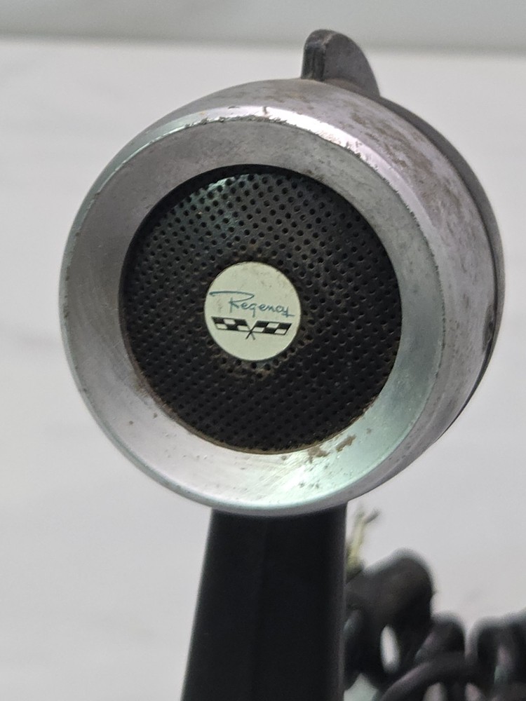 PARTS Vintage Regency Push Button Desktop Microphone Base Mic