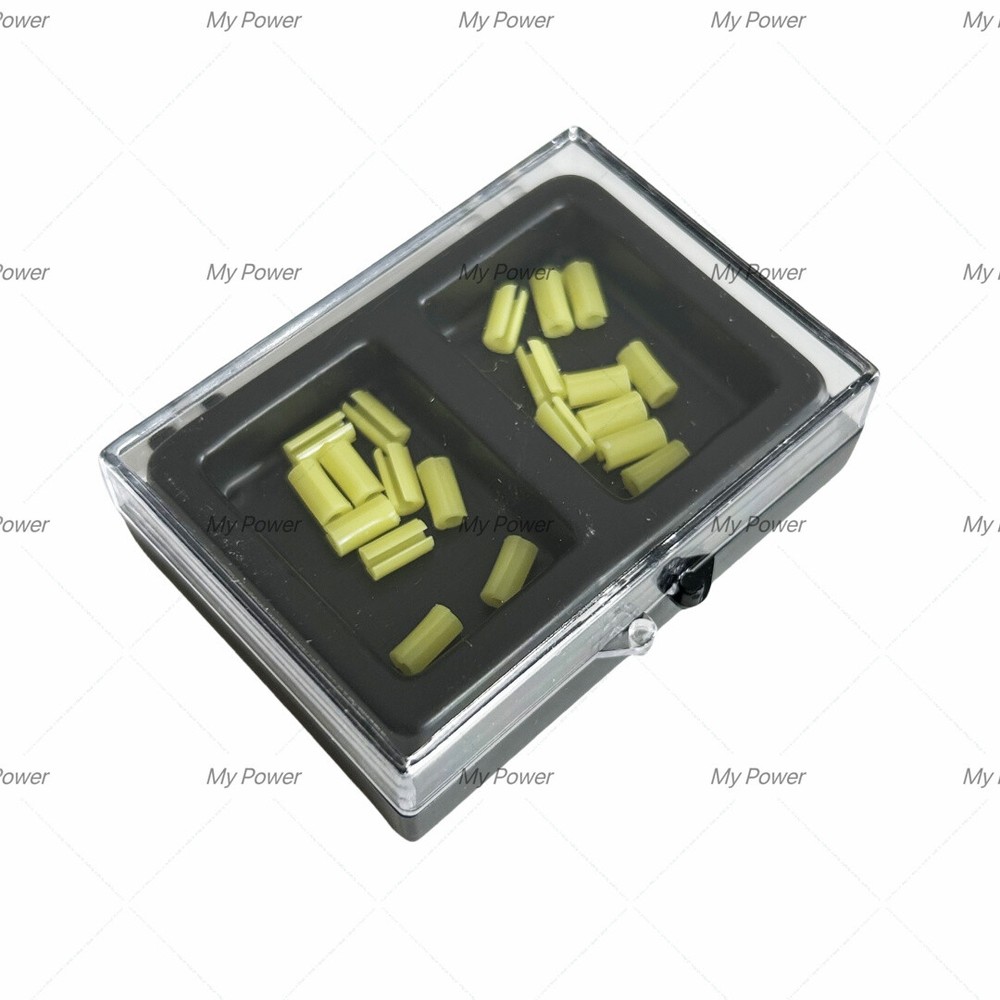 Dental Clips Bolt Inserts Precision Overdenture Attachment Yellow/Pink Embed L/S
