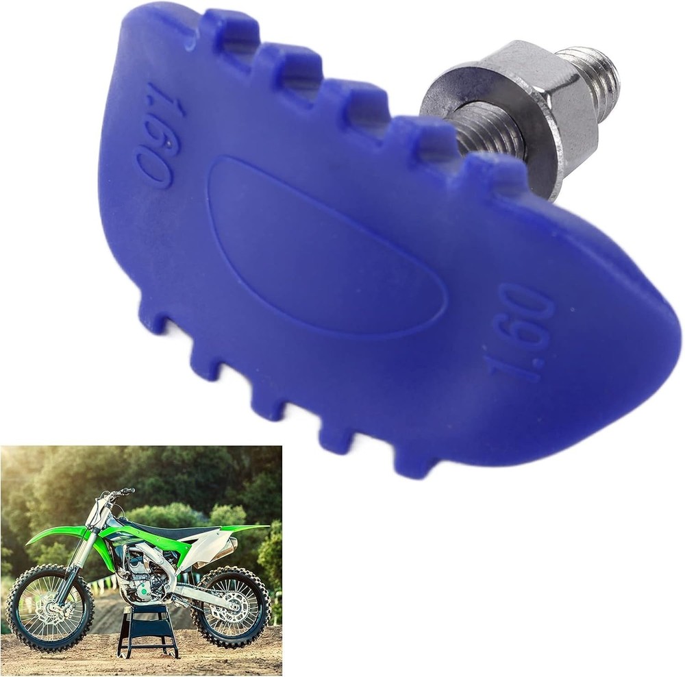 Lightweight Motorcycle Wheel Rim Lock - Durable 1.6in Tire Security Solution