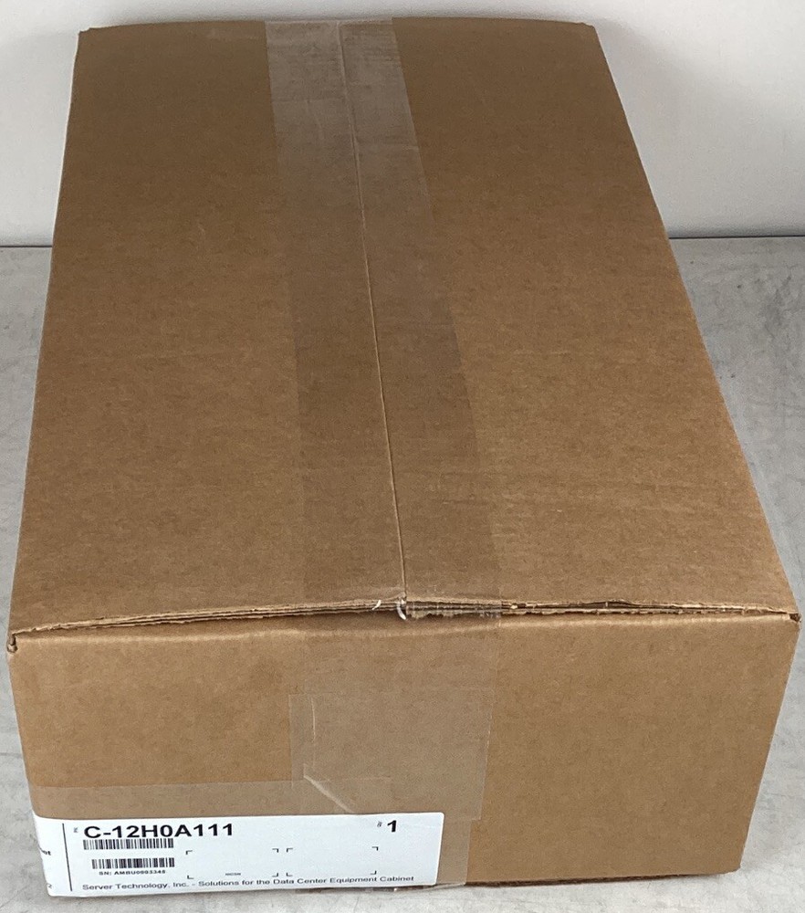 New Server Technology C-12H0A111 Metered PDU