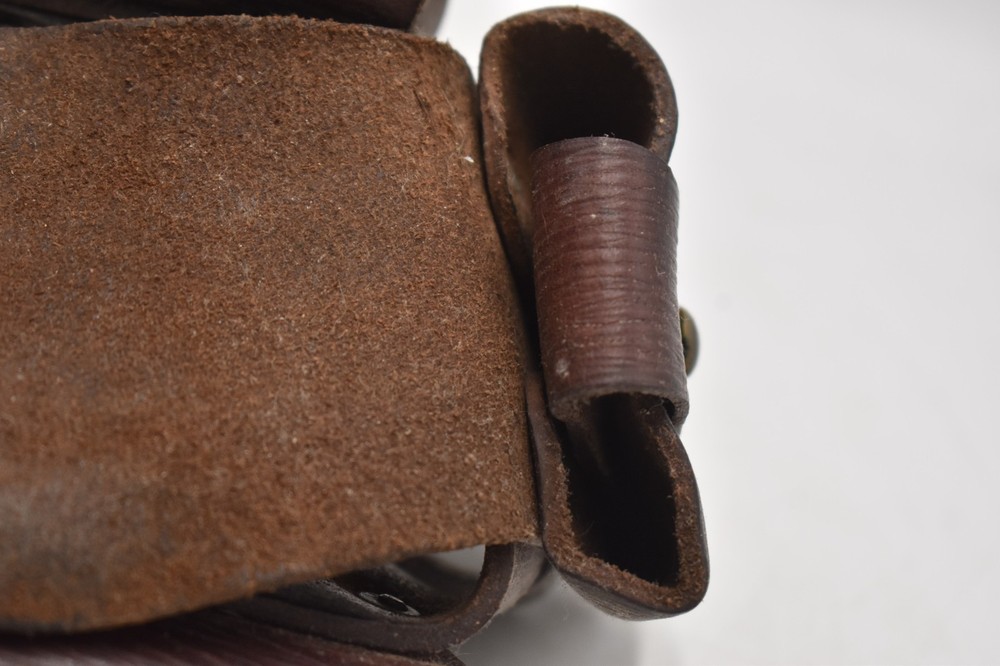 British Army 1903 Pattern Leather Ammunition Bandolier Military Surplus