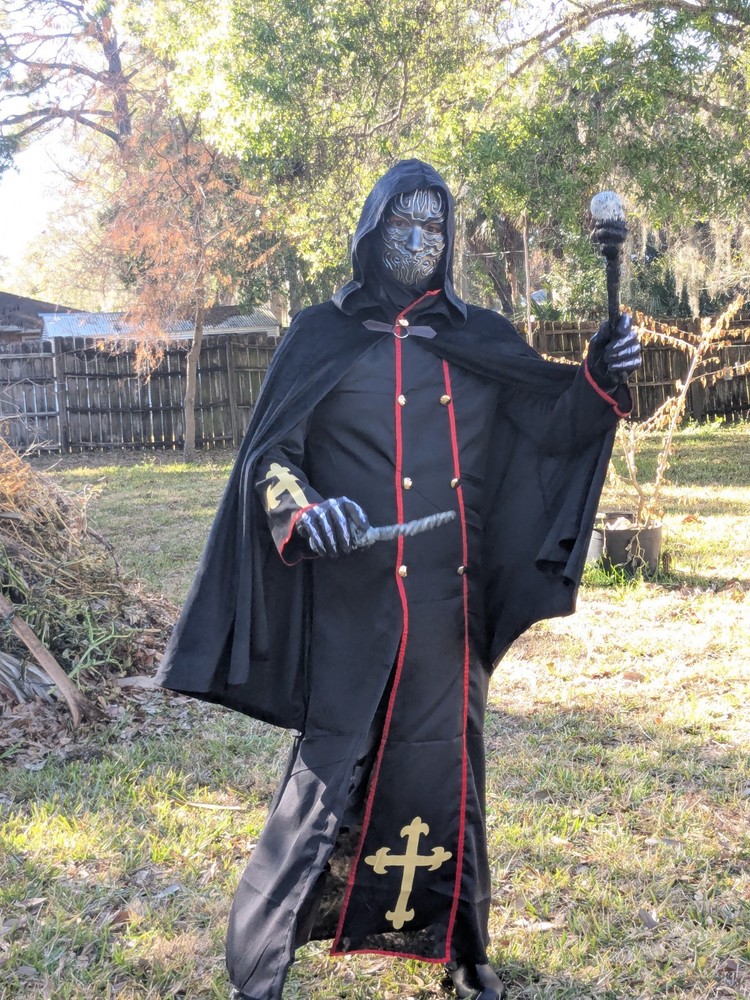 Black Priest Robe