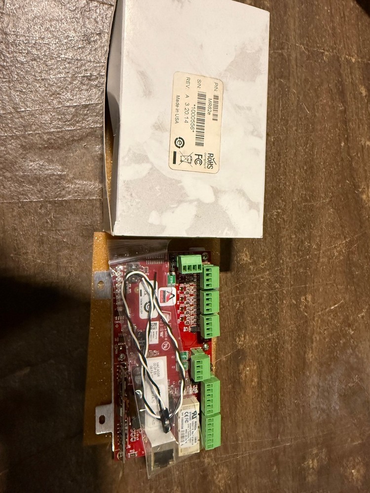 Mercury Reader Interface Module w/ PoE+, OSDP Only (2 Rdrs, 6 Inputs, 4 Outputs)