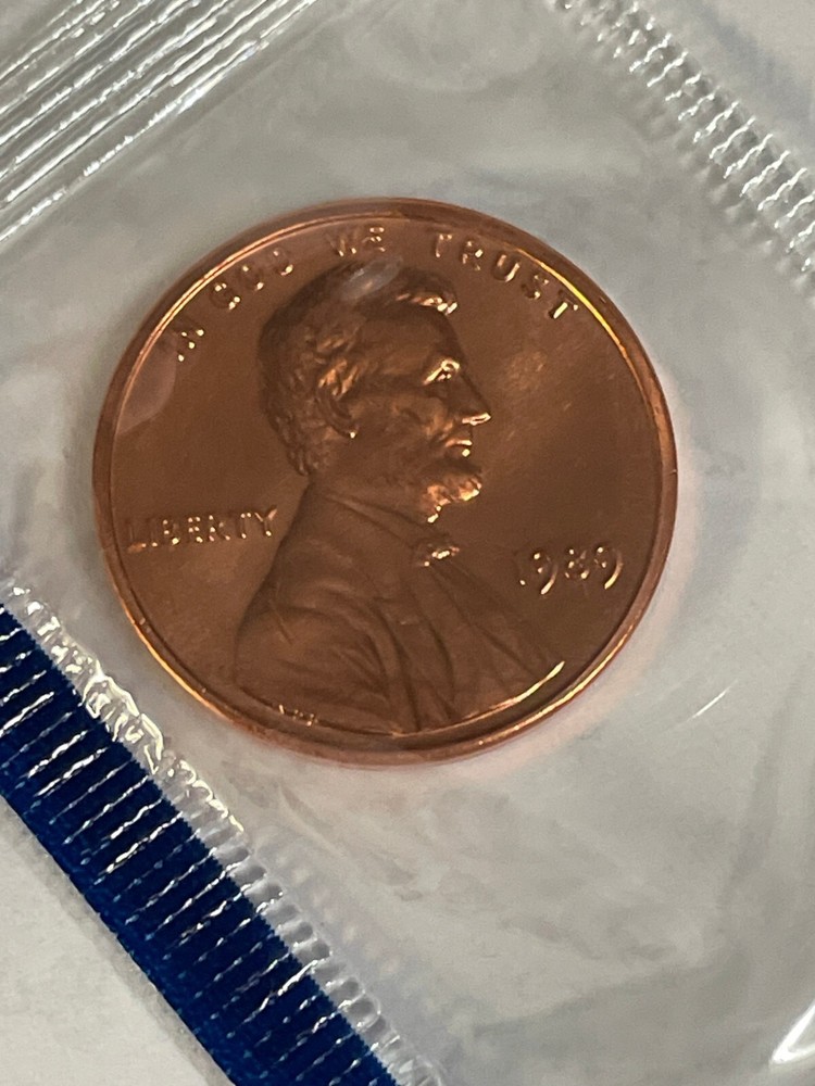 1989 P Lincoln Cent Memorial