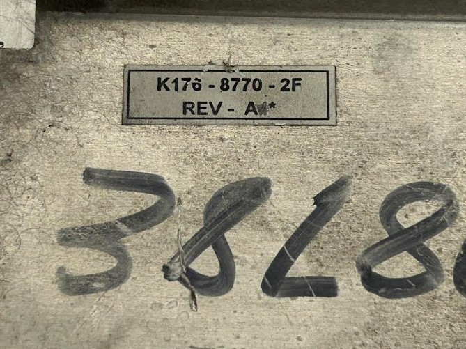 KENWORTH K176-8770 INSTRUMENT CLUSTER PANEL