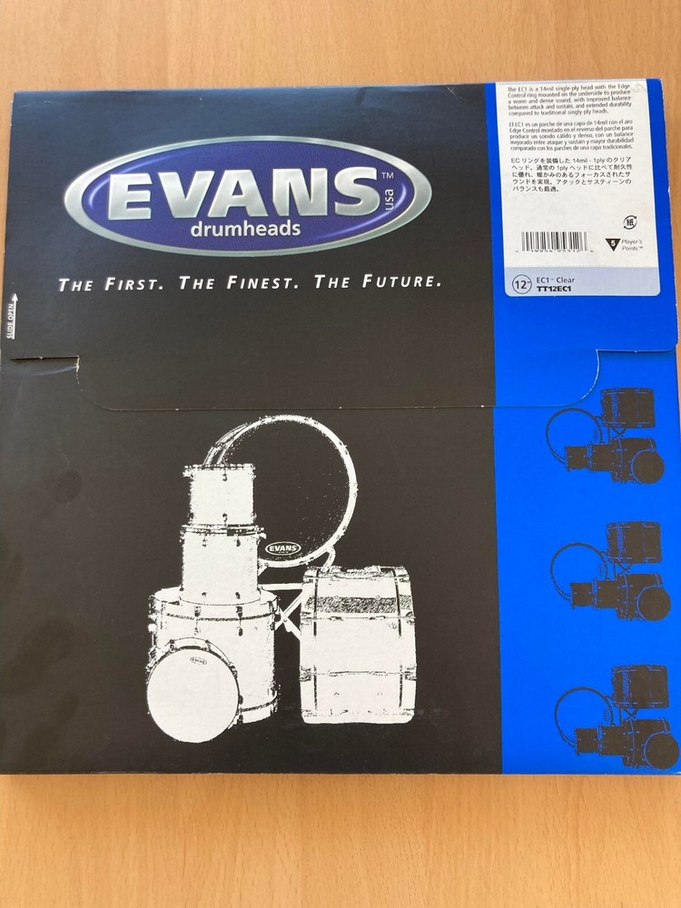 EVANS Clear Tom Head TT12EC1