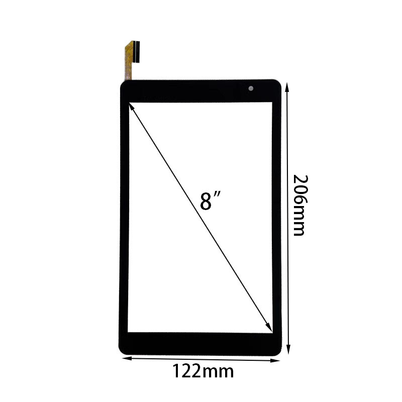8 inch Touch Screen Panel Digitizer Glass For Pritom L8
